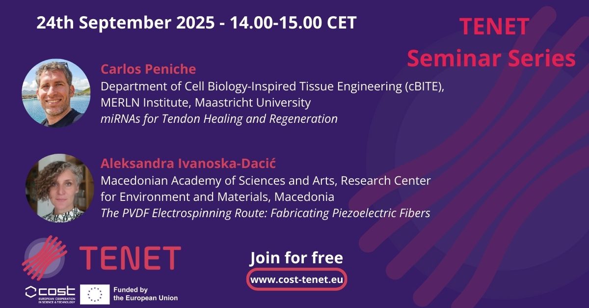TENET seminar – September 24th 2025