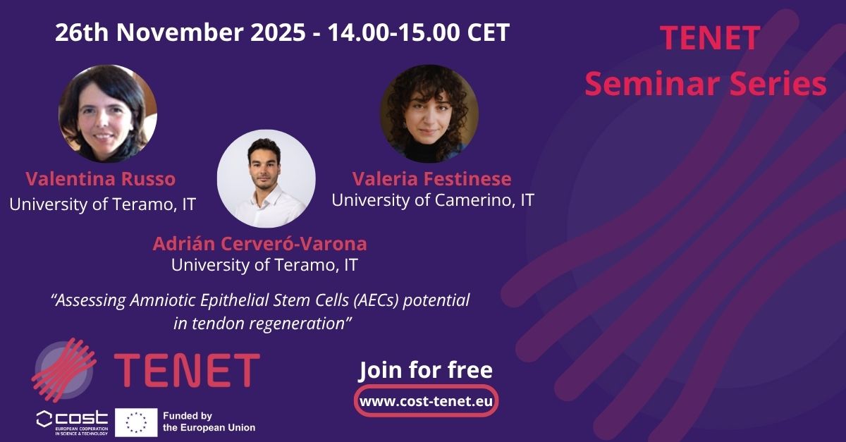 TENET seminar – November 26th 2025