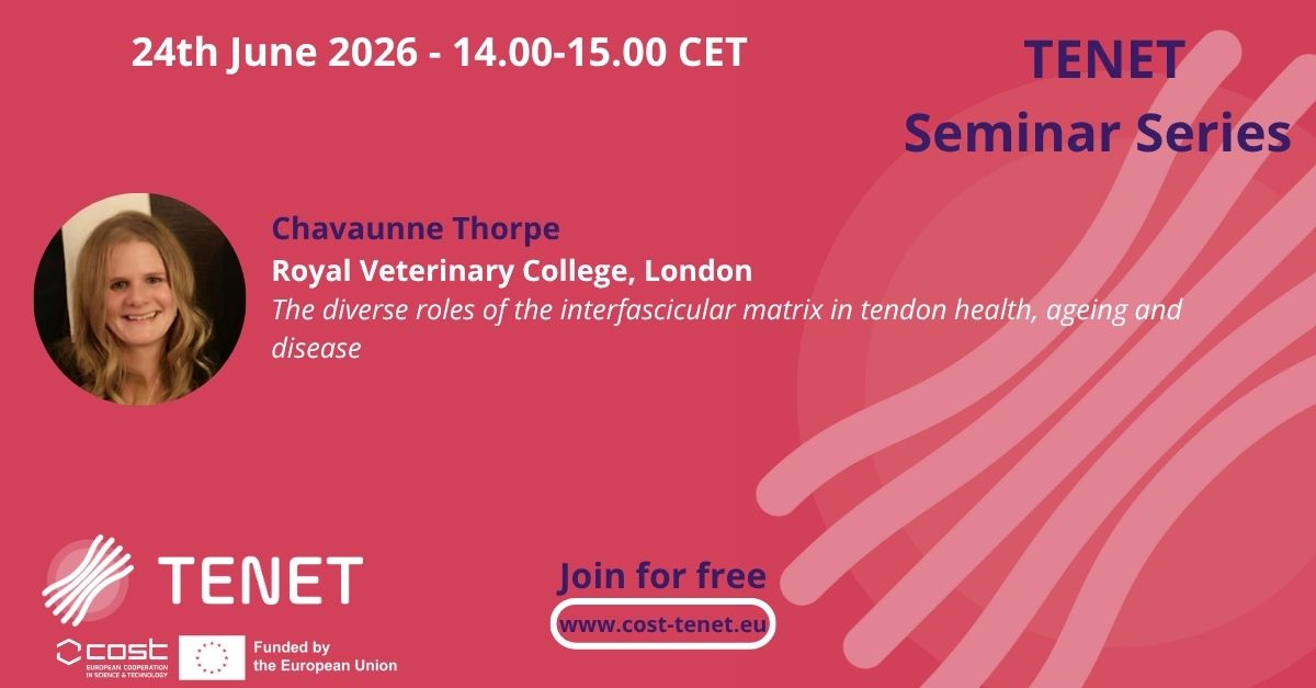 TENET seminar – June 24 th 2026